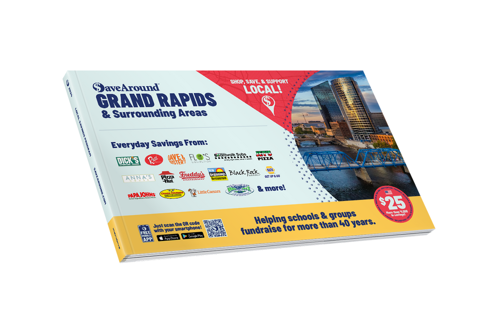 2024 Grand Rapids Surrounding Areas SaveAround Coupon Book