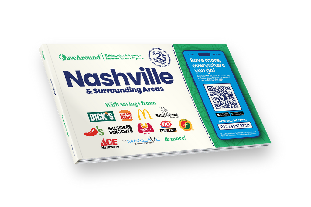 抵当証券 MORTGAGE 94冊セット 2026 Nashville & Surrounding Areas SaveAround® Coupon Book