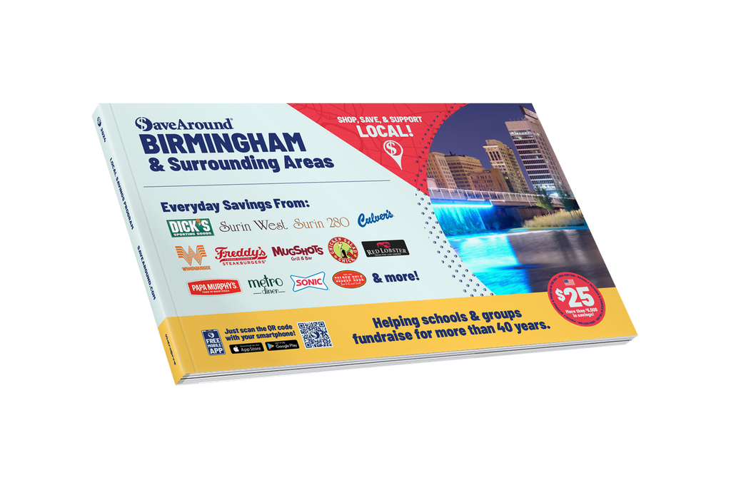 2024 Birmingham & Surrounding Areas SaveAround® Coupon Book