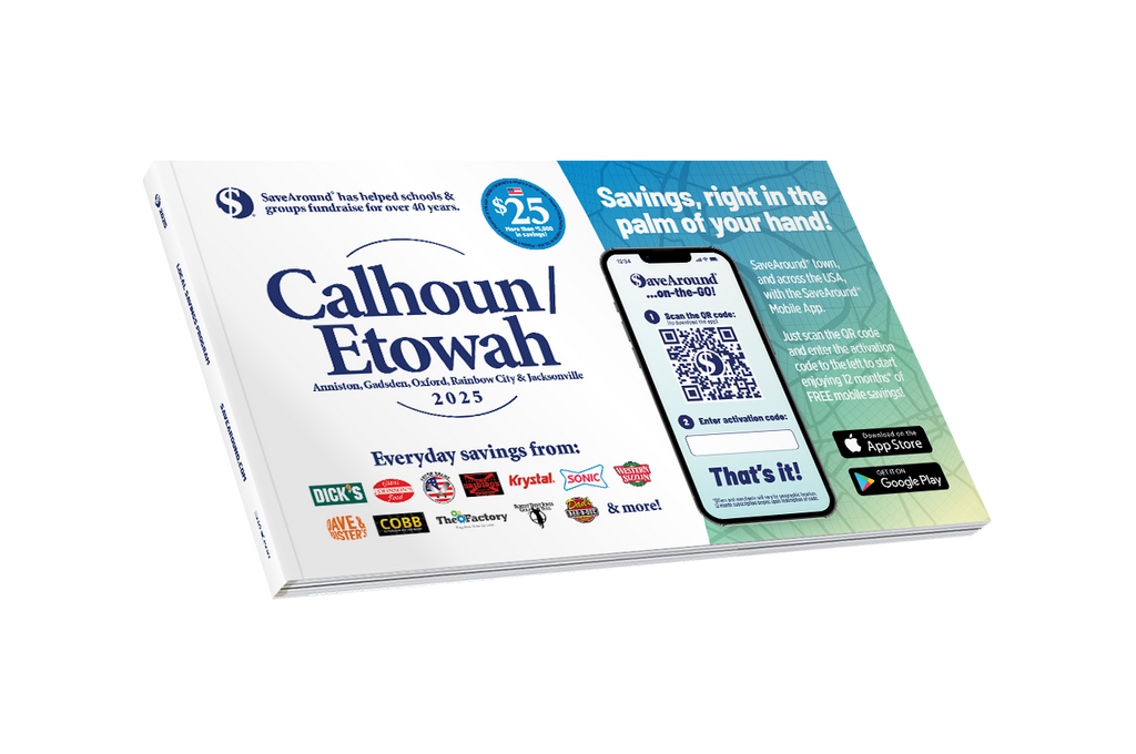 2025 Calhoun / Etowah SaveAround® Coupon Book