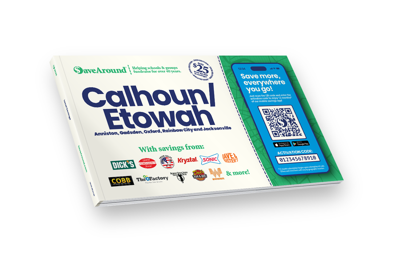 2026 Calhoun / Etowah SaveAround® Coupon Book