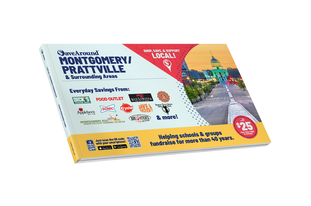 2024 Montgomery / Prattville & Surrounding Areas SaveAround® Coupon Book