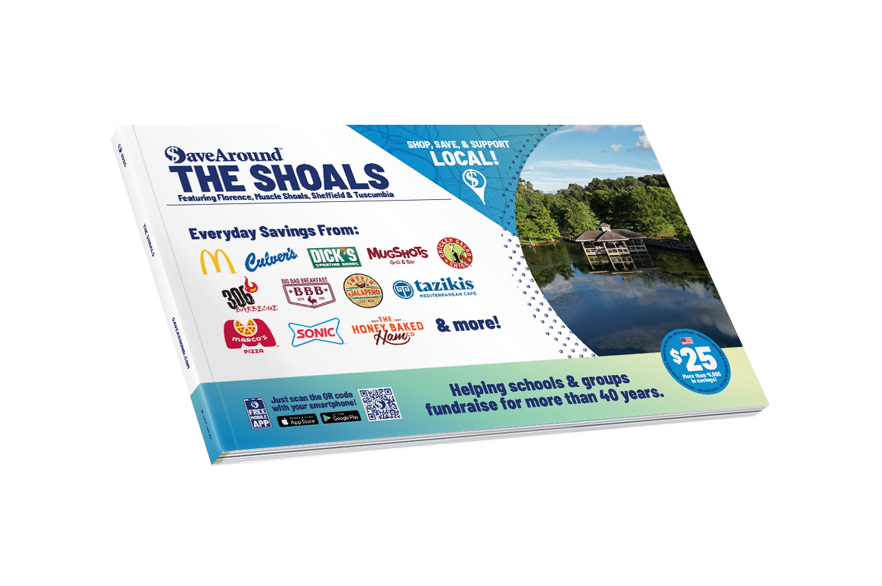 2024 The Shoals SaveAround® Coupon Book