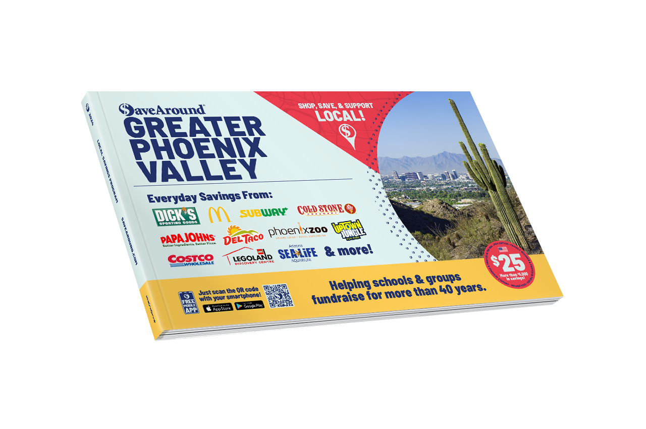 2024 Greater Phoenix Valley SaveAround® Coupon Book