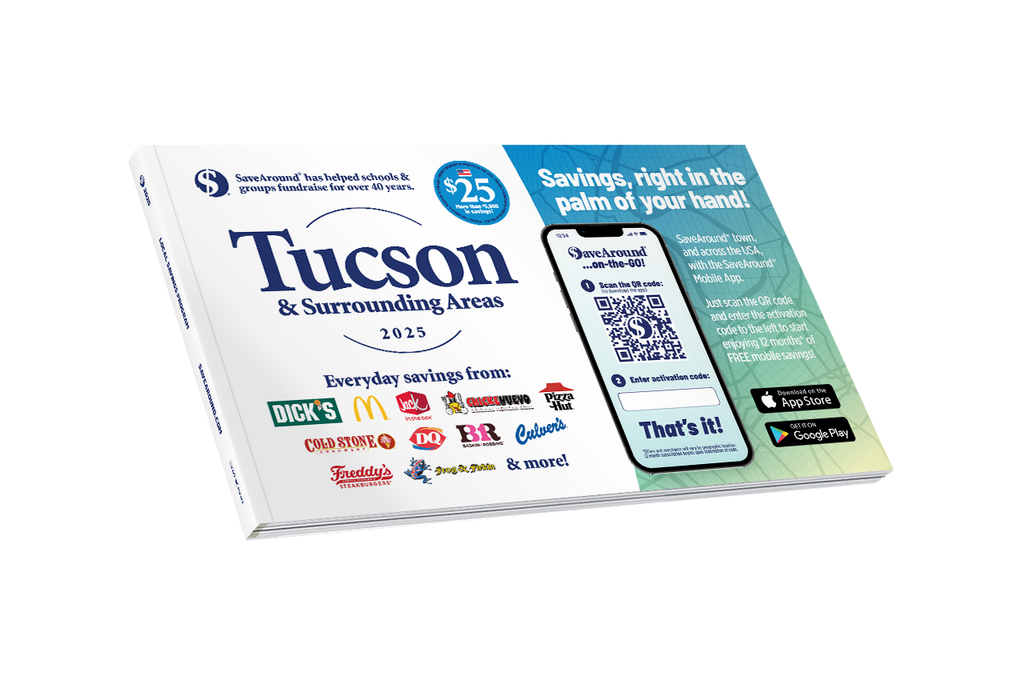 2025 Tucson & Surrounding Areas SaveAround® Coupon Book