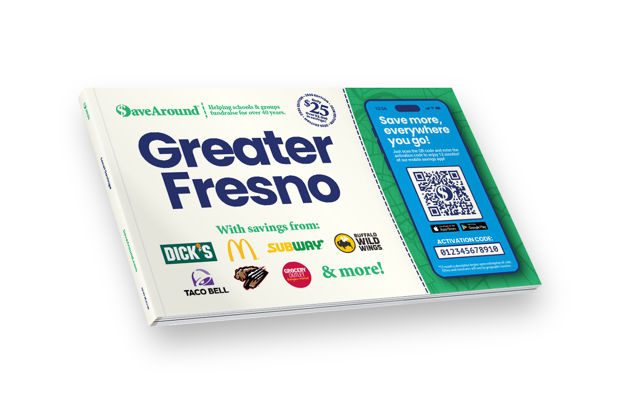 2026 Greater Fresno SaveAround® Coupon Book
