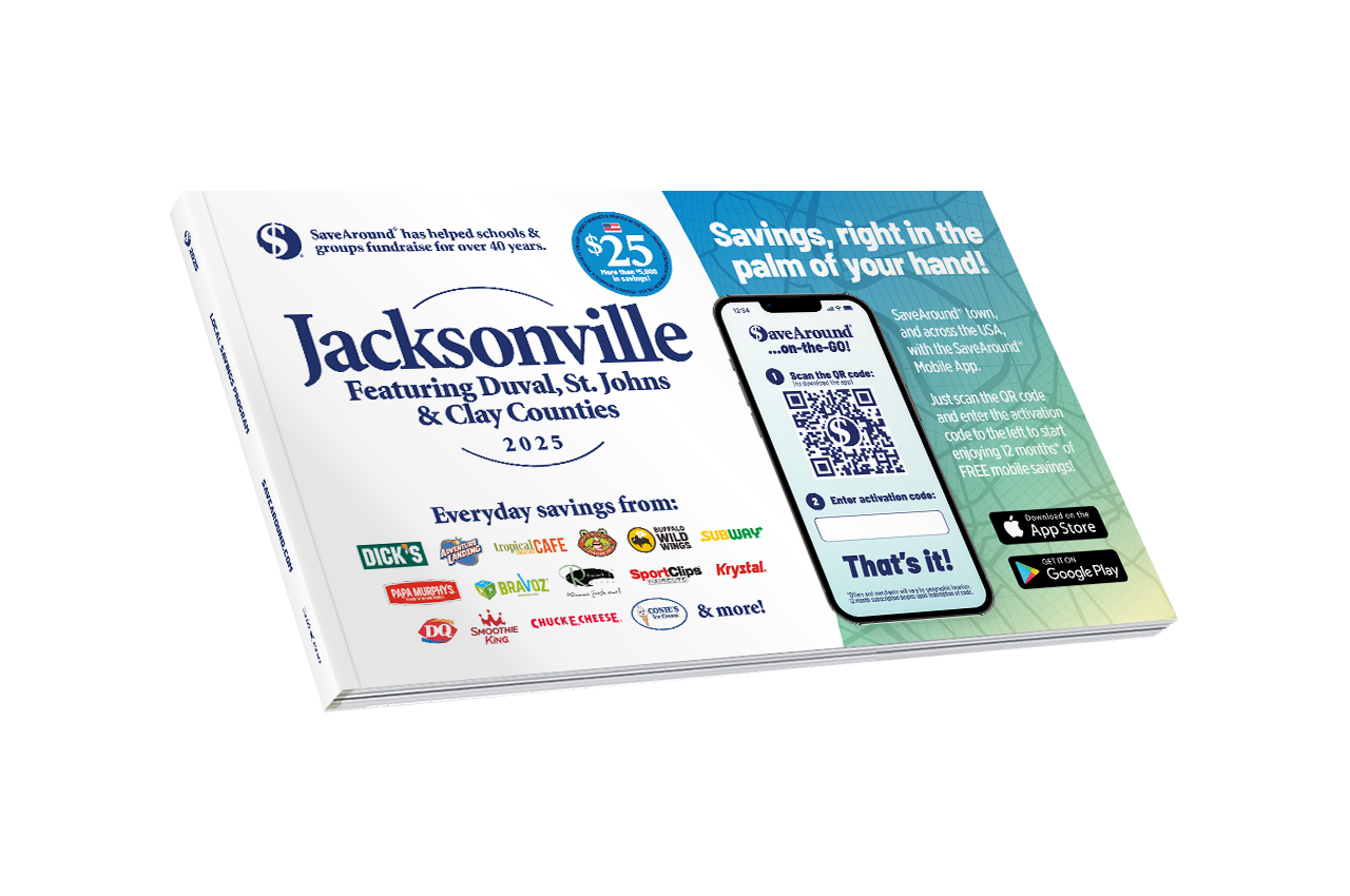 2025 Jacksonville SaveAround® Coupon Book