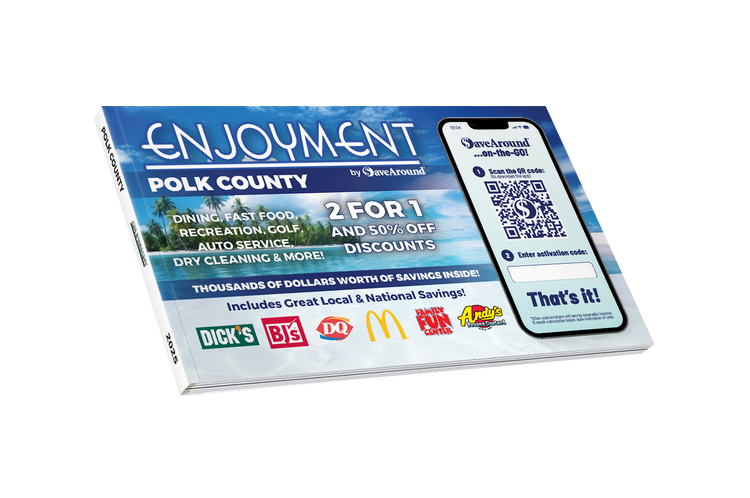 2025 Enjoyment Polk County Coupon Book – SaveAround®
