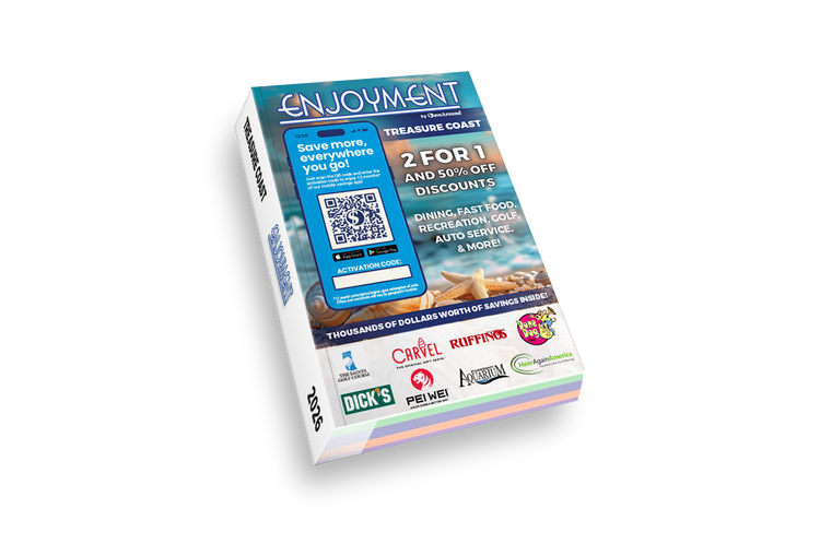 2026 Enjoyment Treasure Coast Coupon Book – SaveAround®