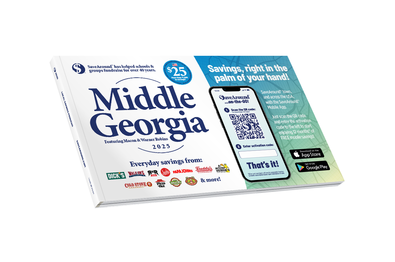 2025 Middle Georgia SaveAround® Coupon Book