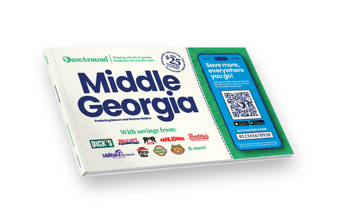 2026 Middle Georgia SaveAround® Coupon Book