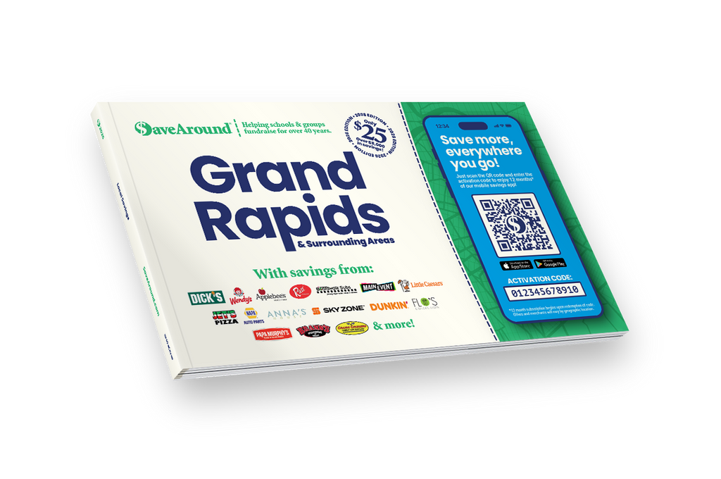 2026 Grand Rapids & Surrounding Areas SaveAround® Coupon Book