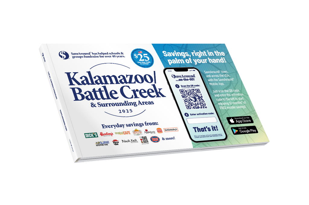 2025 Kalamazoo / Battle Creek & Surrounding Areas SaveAround® Coupon Book