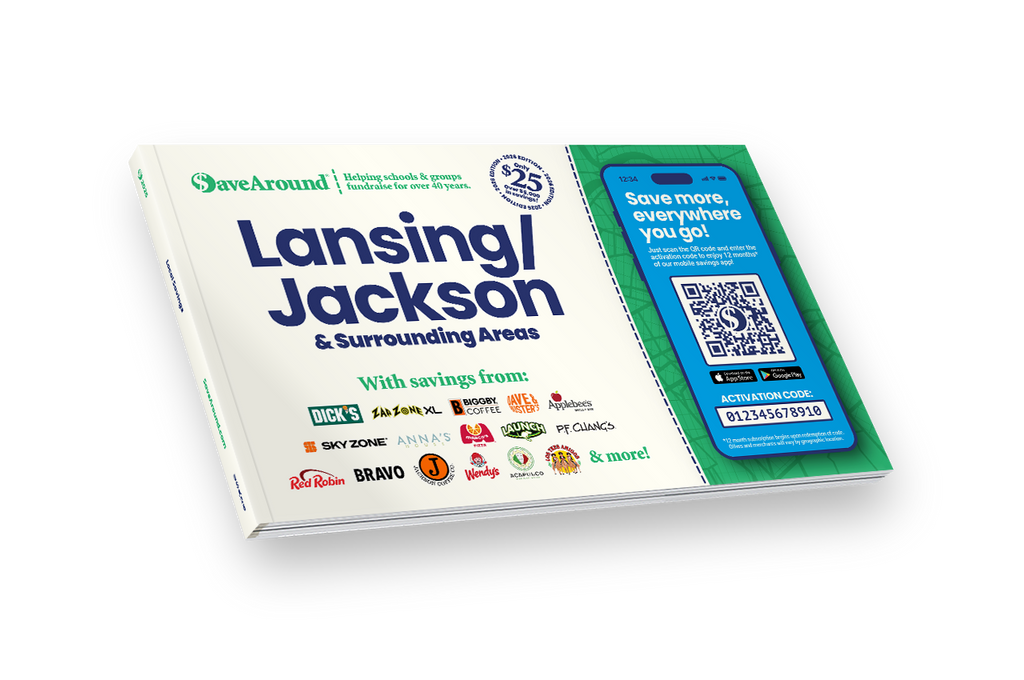 2026 Lansing/Jackson & Surrounding Areas SaveAround® Coupon Book