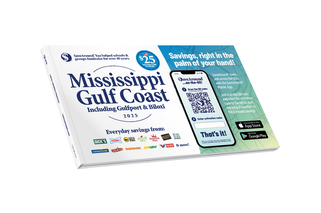 2025 Mississippi Gulf Coast SaveAround® Coupon Book