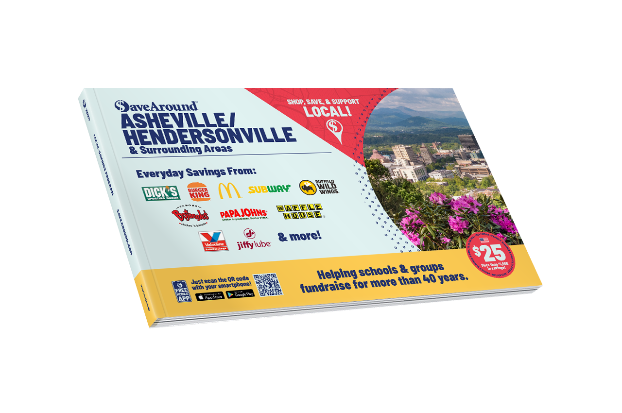 2024 Asheville/Hendersonville & Surrounding Areas SaveAround® Coupon Book