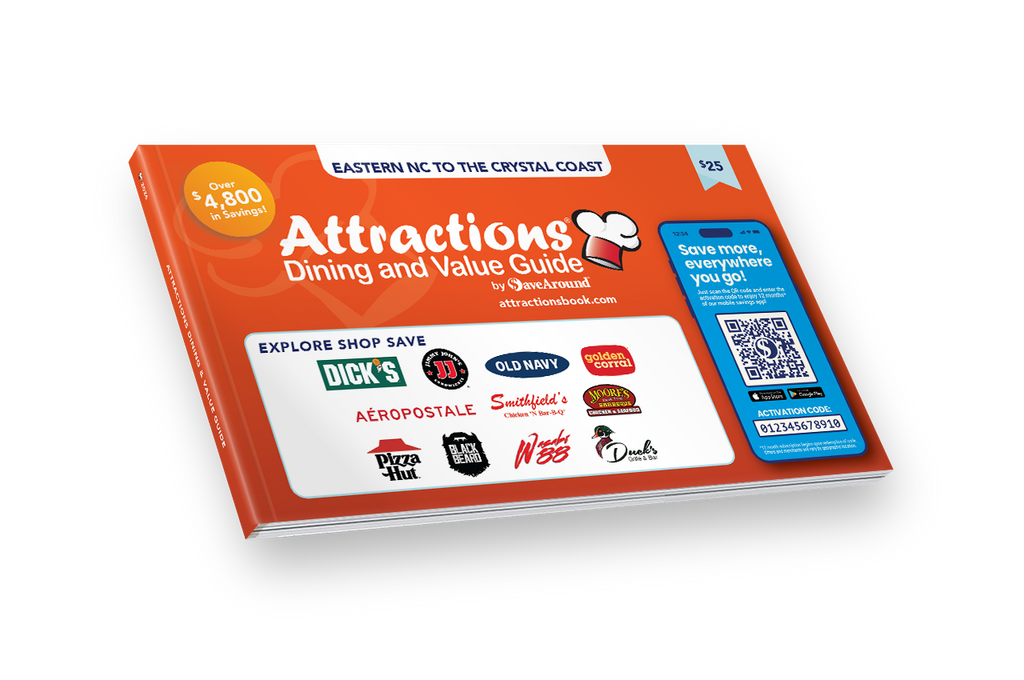 2026 Raleigh NC Attractions Coupon Book