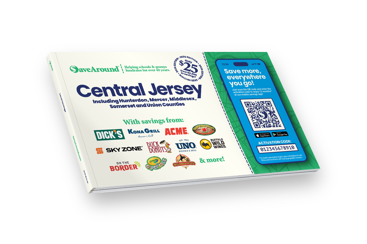 2026 Central Jersey SaveAround® Coupon Book