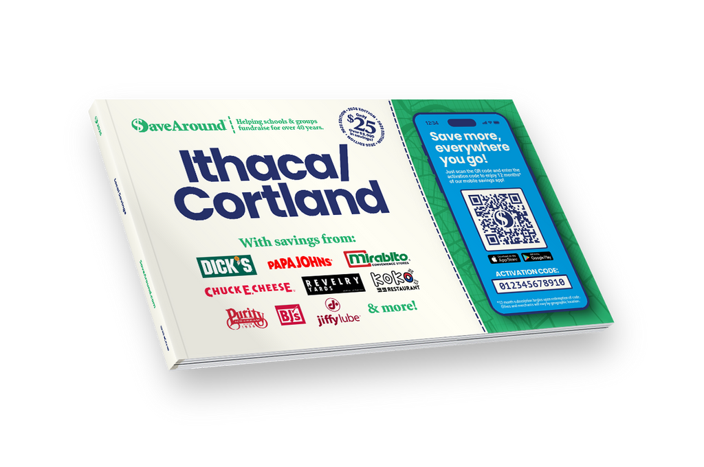 2026 Ithaca / Cortland SaveAround® Coupon Book
