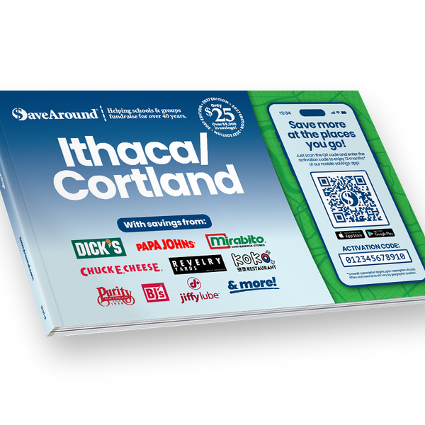 2027 Ithaca / Cortland SaveAround® Coupon Book