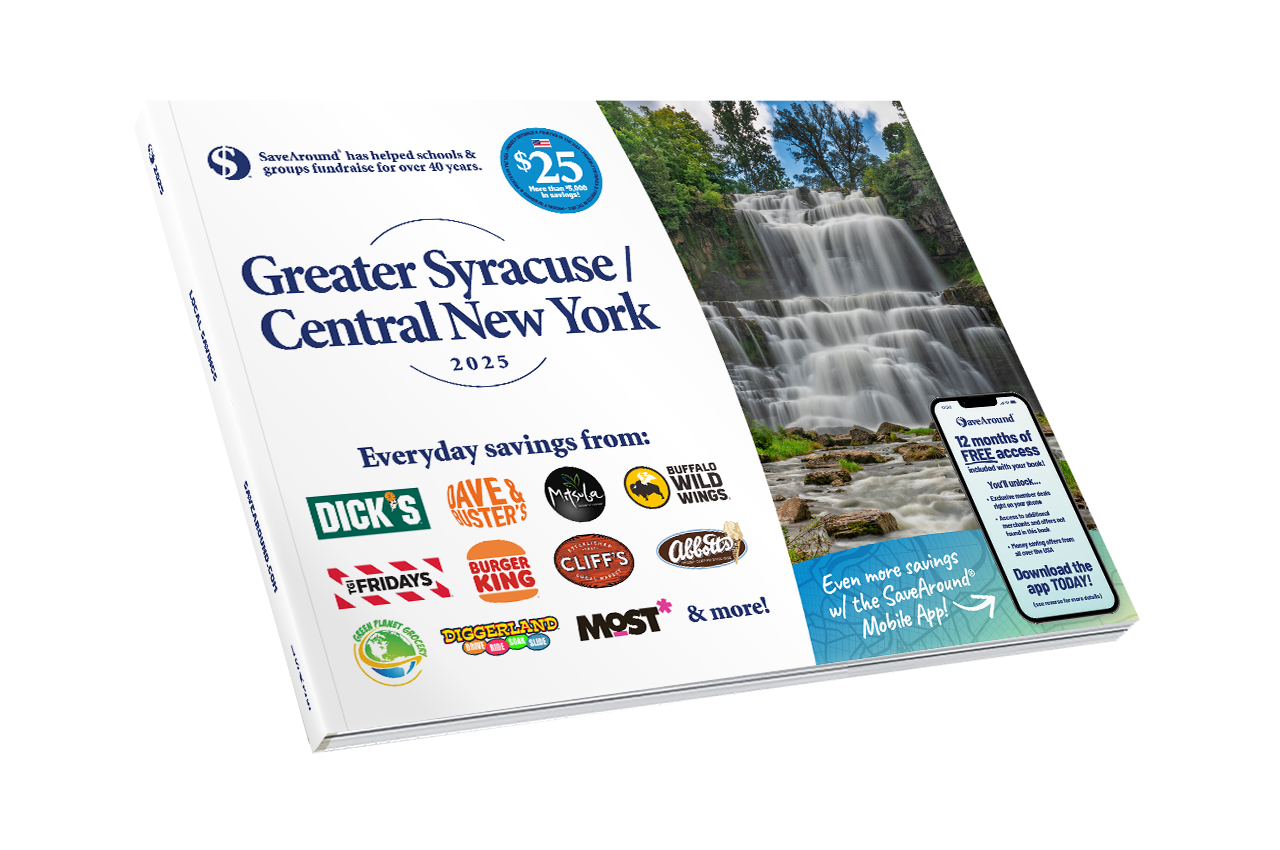 2025 Greater Syracuse / Central New York SaveAround® Coupon Book