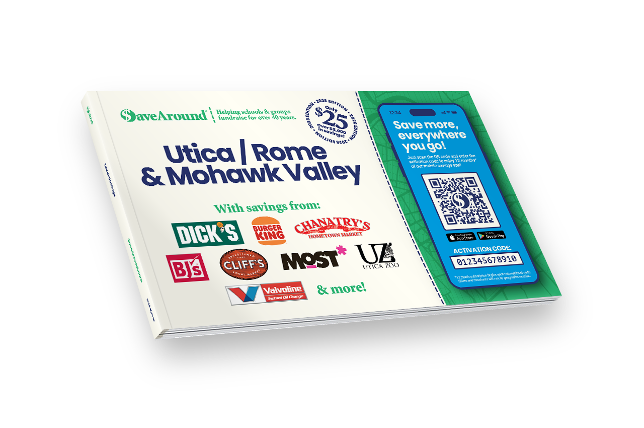 2026 Utica / Rome & Mohawk Valley SaveAround® Coupon Book