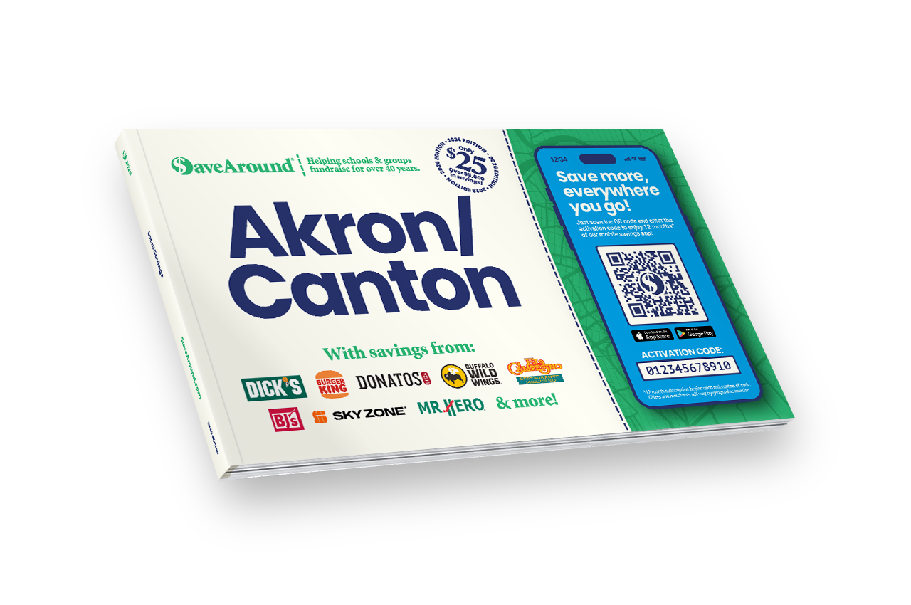 2026 Akron/Canton SaveAround® Coupon Book - Main Image