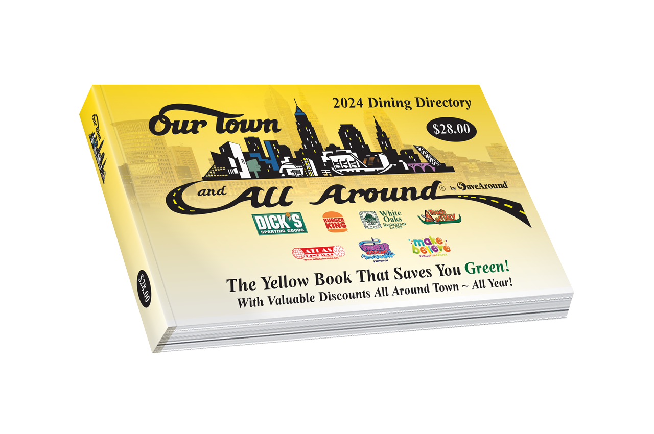 2024 Our Town and AllAround Coupon Book SaveAround®