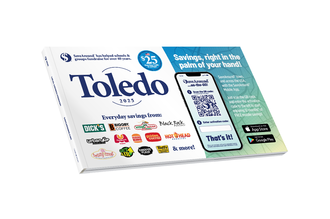 2025 Toledo SaveAround® Coupon Book