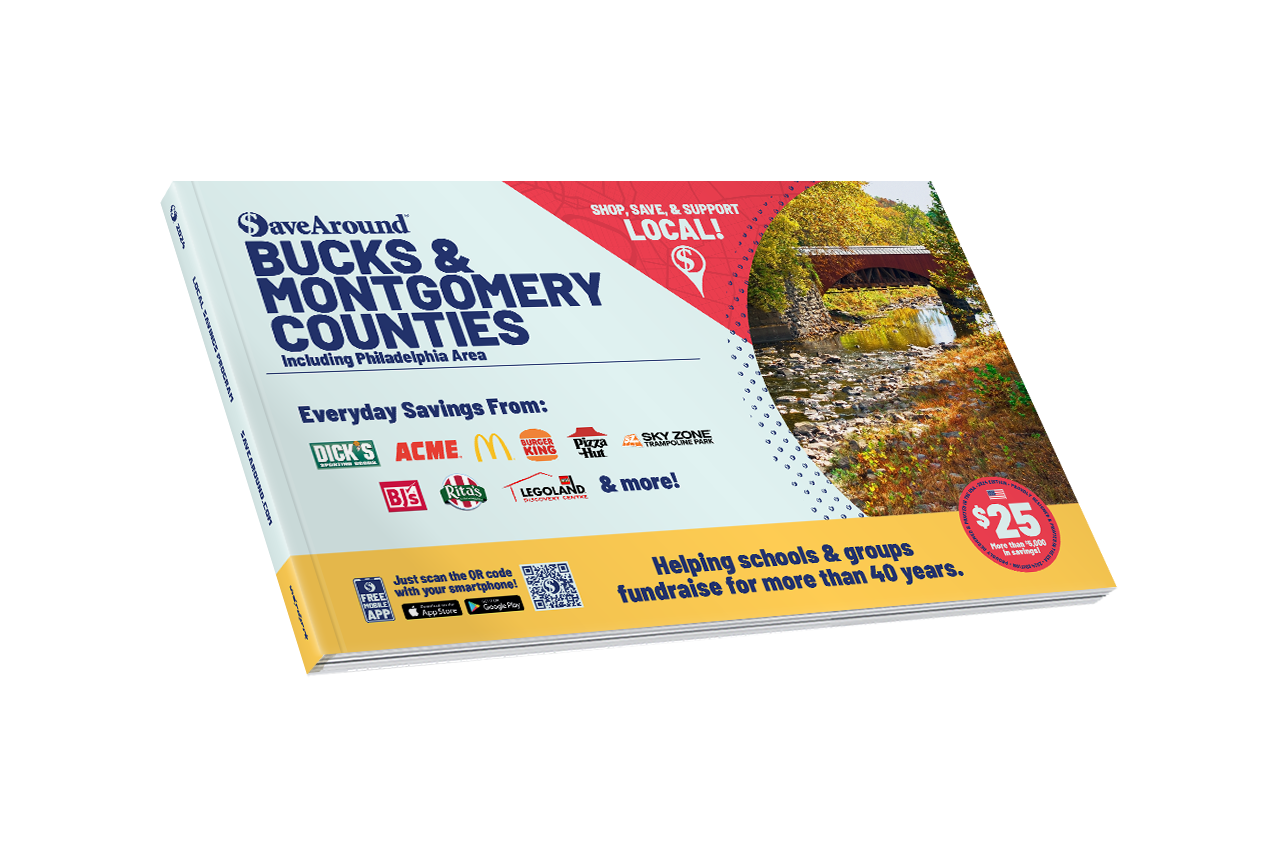 2024 Bucks & Montgomery Counties SaveAround® Coupon Book