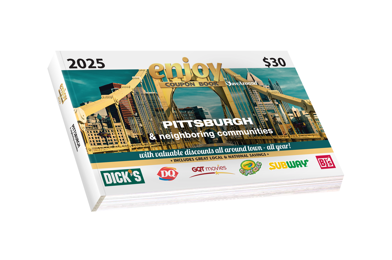 2025 Enjoy Pittsburgh Coupon Book SaveAround®