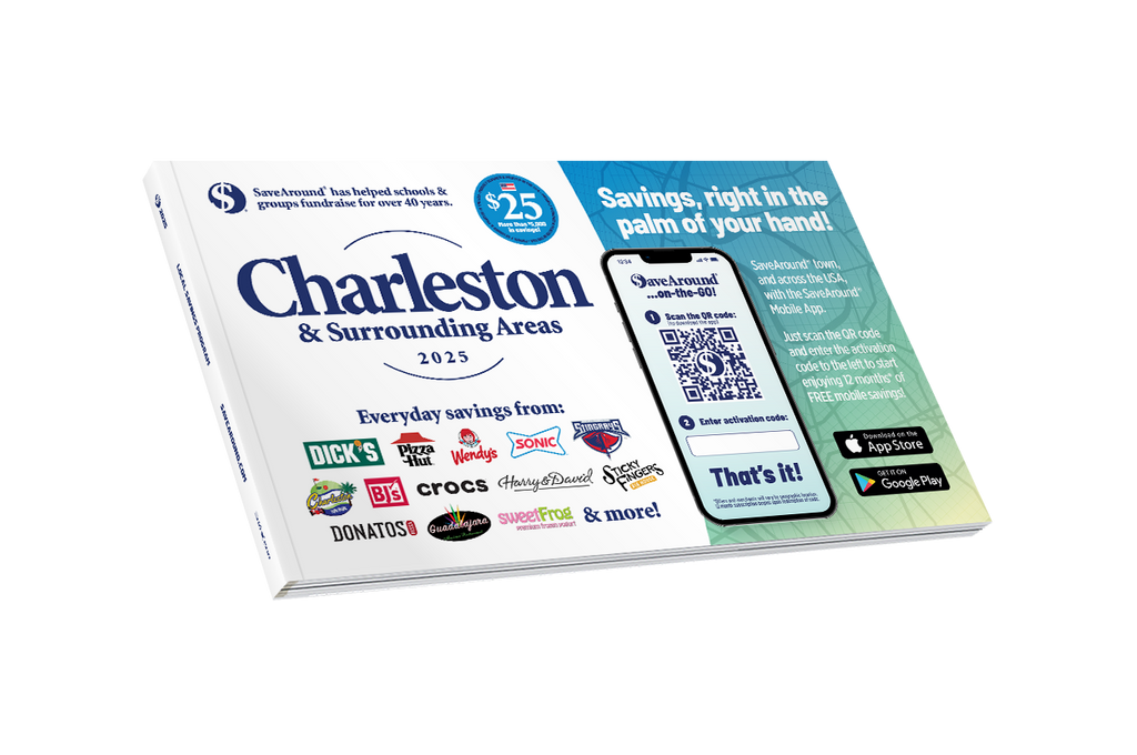 2025 Charleston, SC & Surrounding Areas SaveAround® Coupon Book