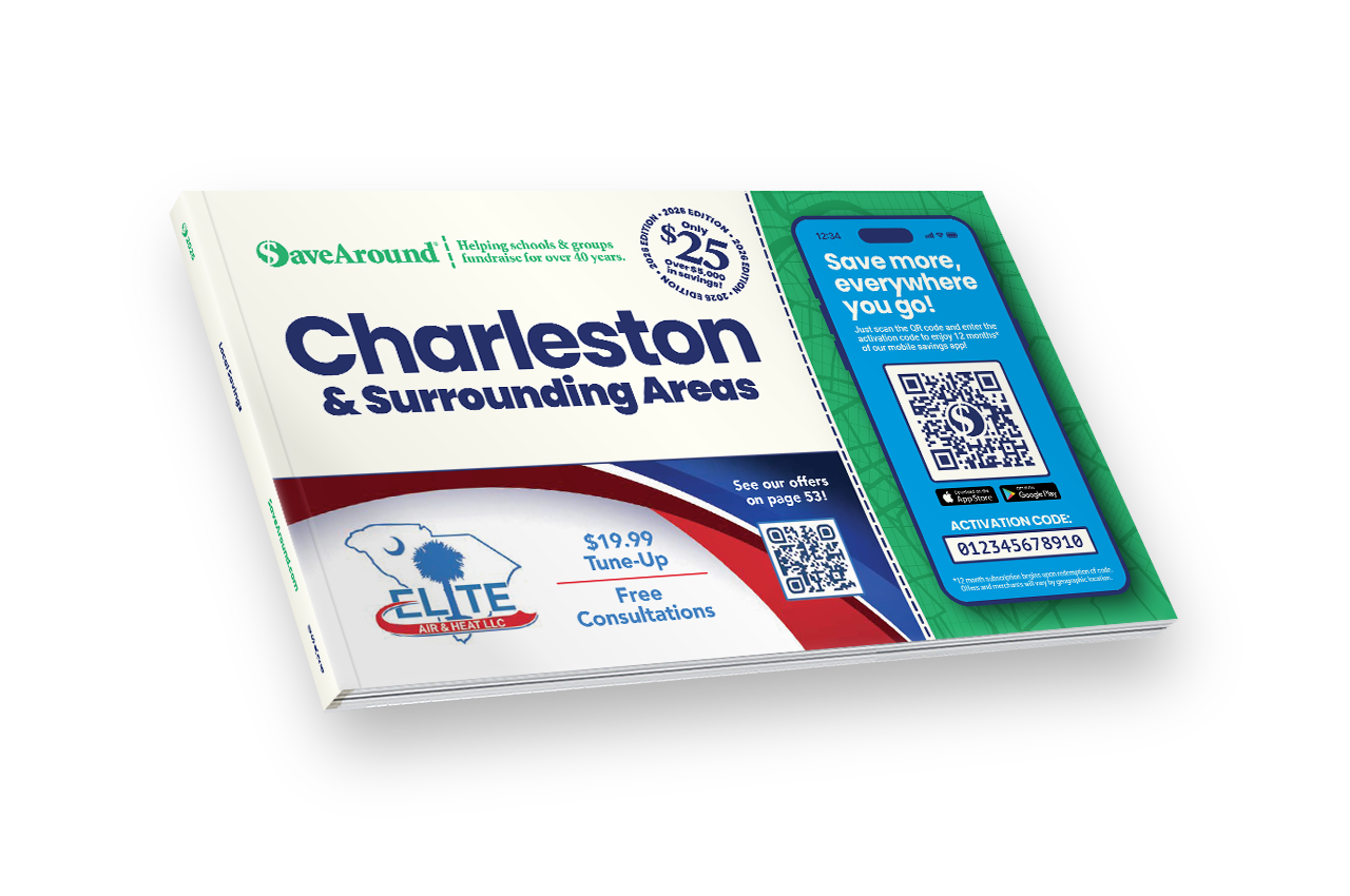 2026 Charleston, SC & Surrounding Areas SaveAround® Coupon Book