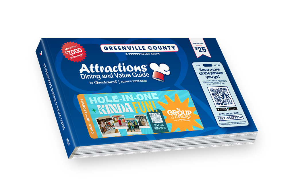 2027 Greenville County Attractions Coupon Book