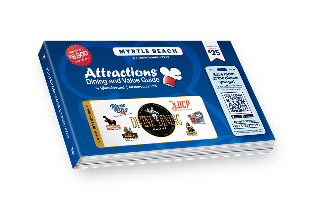 2027 Myrtle Beach & Surrounding Areas Attractions Coupon Book