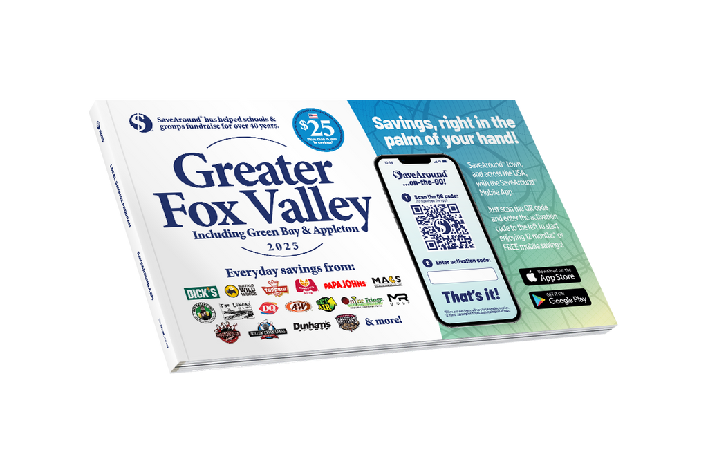 2025 Greater Fox Valley SaveAround® Coupon Book