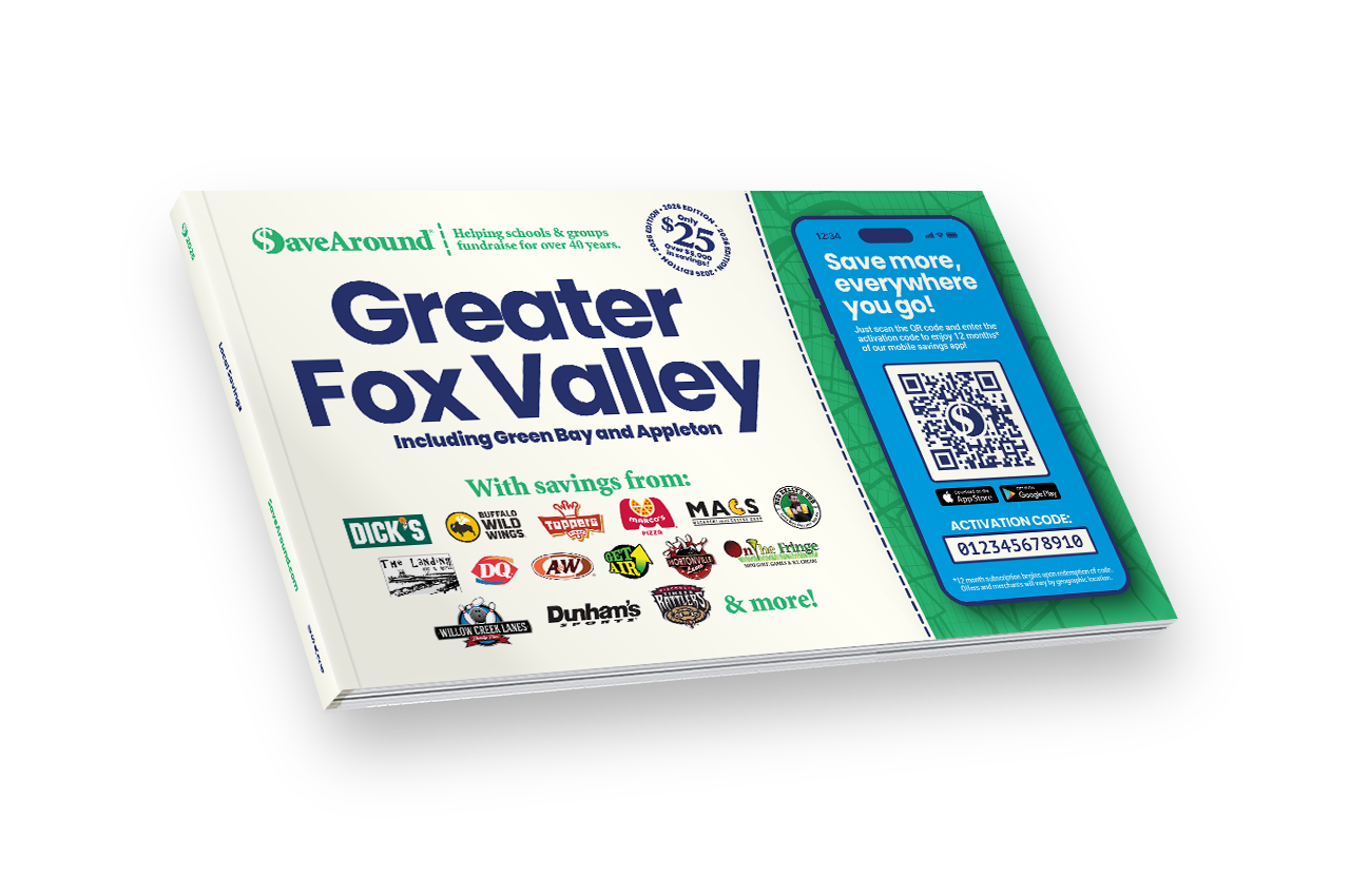 2026 Greater Fox Valley SaveAround® Coupon Book