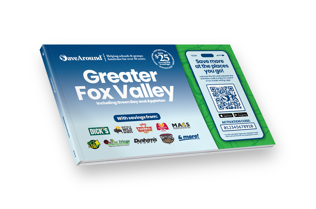 2027 Greater Fox Valley SaveAround® Coupon Book