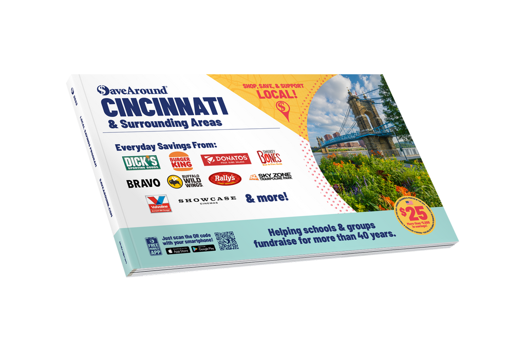 2023 Cincinnati & Surrounding Areas SaveAround® Coupon Book